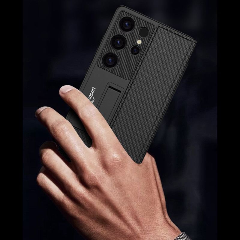 Cover Samsung Galaxy S25 Ultra 5g Med Gkk-kortholder Og -stativ