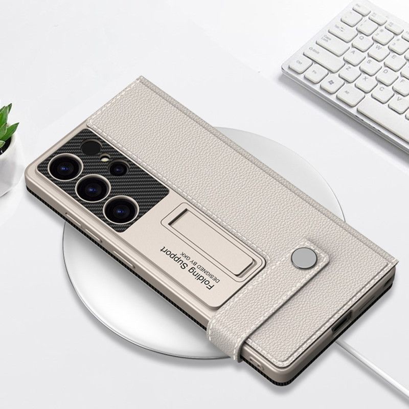 Cover Samsung Galaxy S25 Ultra 5g Med Gkk-kortholder Og -stativ