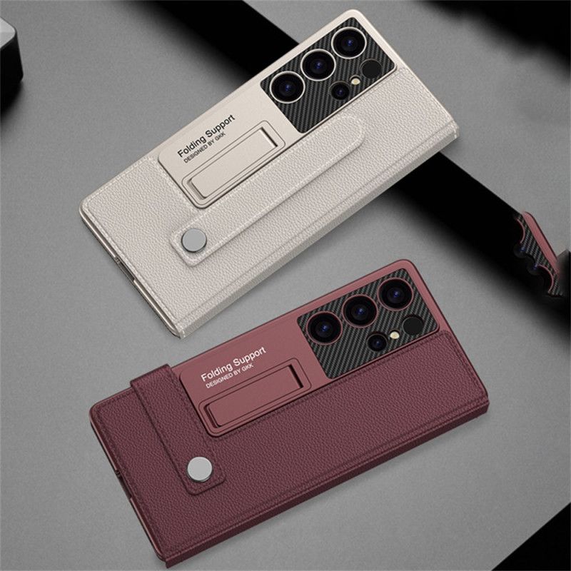 Cover Samsung Galaxy S25 Ultra 5g Med Gkk-kortholder Og -stativ