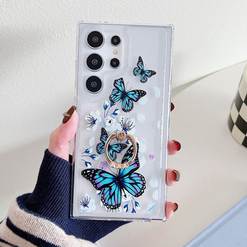 Cover Samsung Galaxy S25 Ultra 5g Mønstret Ringholder