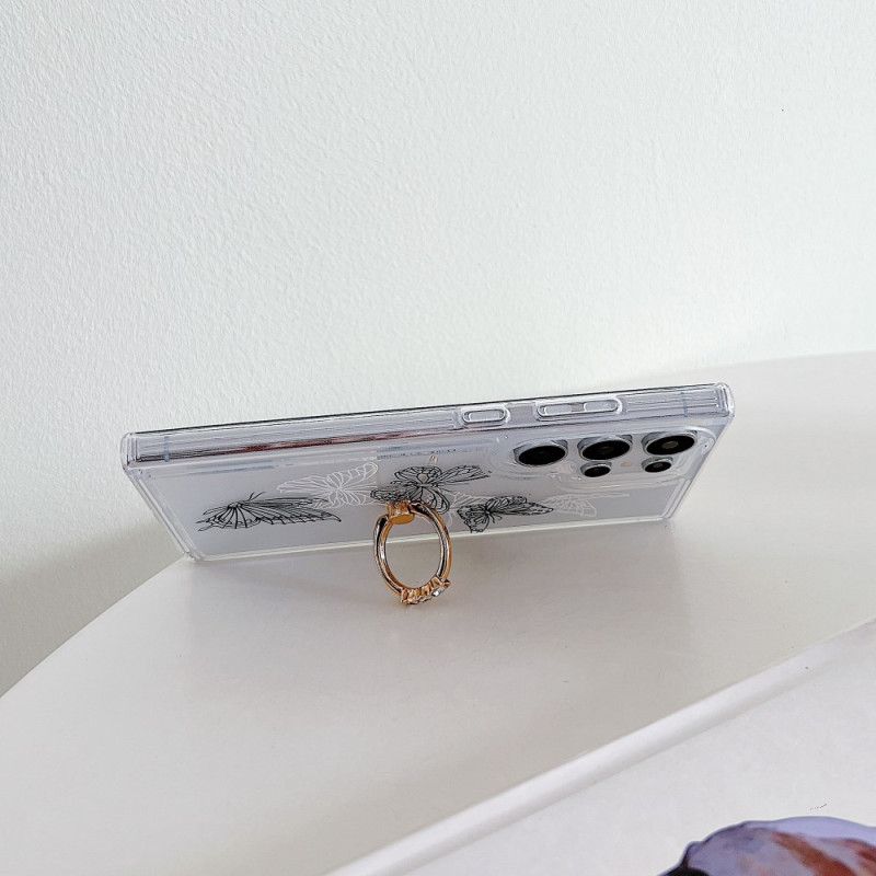 Cover Samsung Galaxy S25 Ultra 5g Mønstret Ringholder