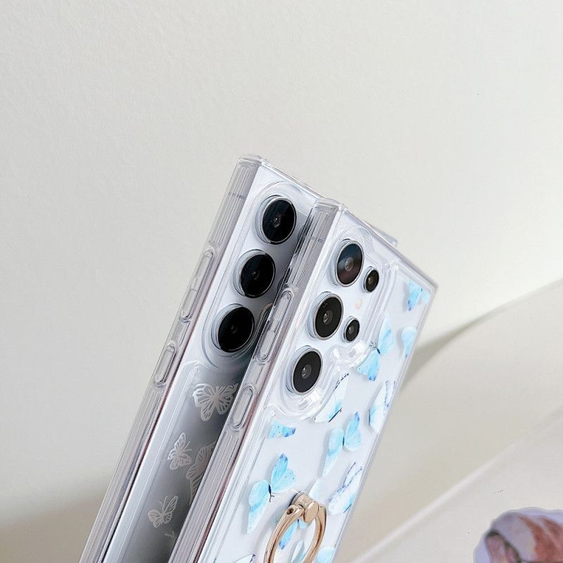 Cover Samsung Galaxy S25 Ultra 5g Mønstret Ringholder