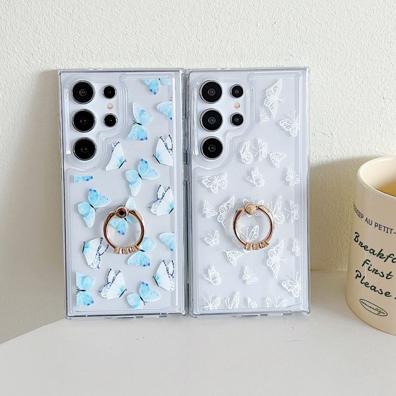 Cover Samsung Galaxy S25 Ultra 5g Mønstret Ringholder