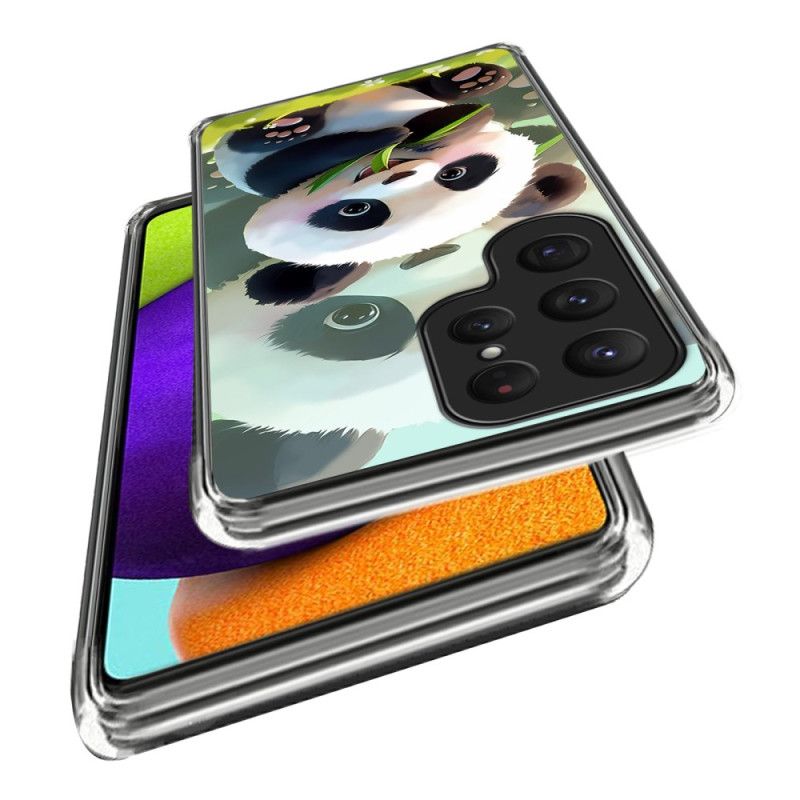 Cover Samsung Galaxy S25 Ultra 5g Pandamønster