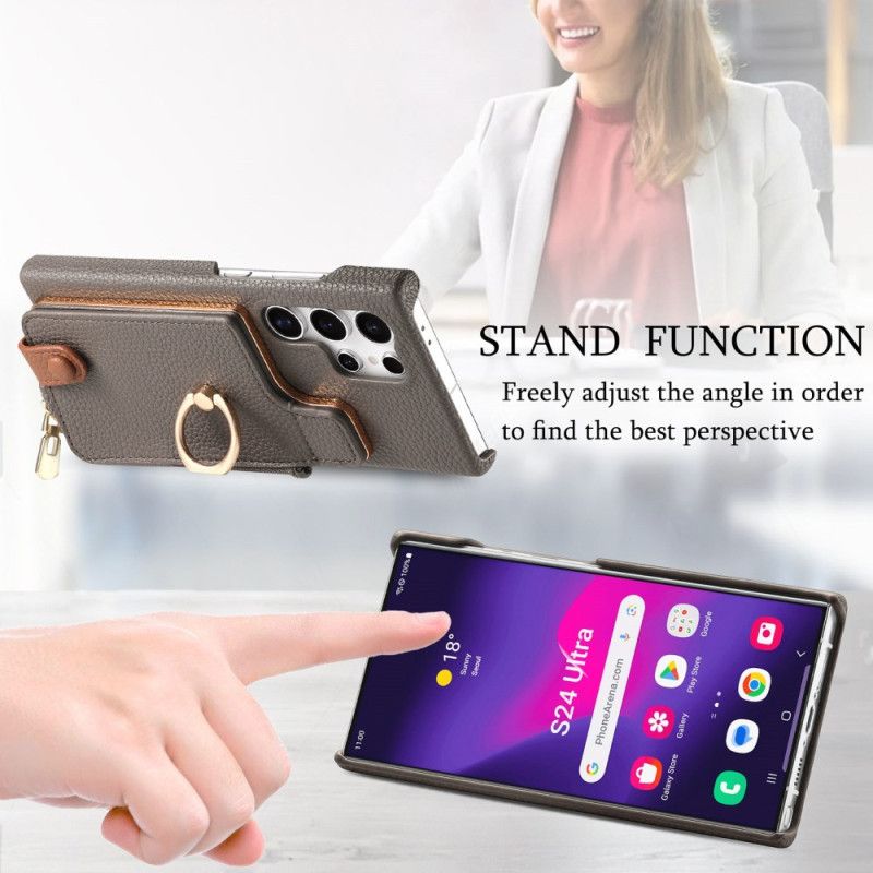 Cover Samsung Galaxy S25 Ultra 5g Pung I Kunstlæder