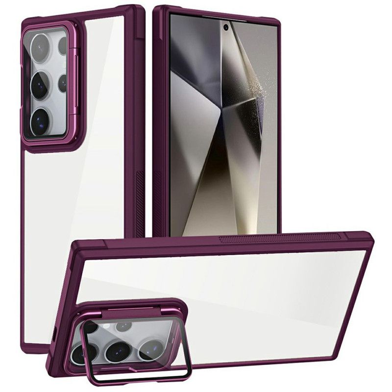 Cover Samsung Galaxy S25 Ultra 5g Robust Med Indbygget Stativ