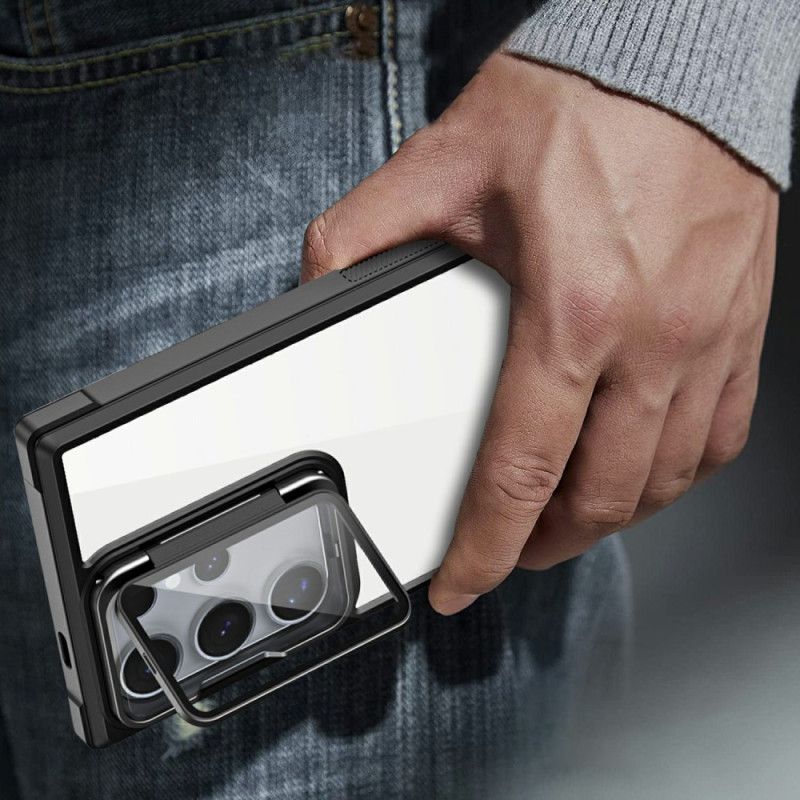 Cover Samsung Galaxy S25 Ultra 5g Robust Med Indbygget Stativ