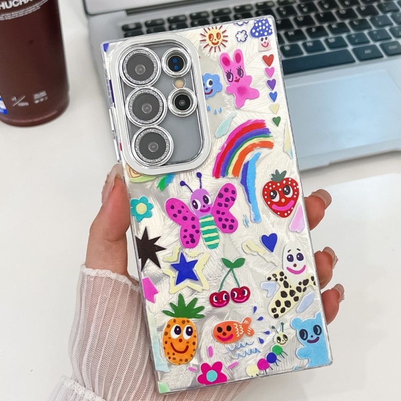 Cover Samsung Galaxy S25 Ultra 5g Sjove Sommerfugle