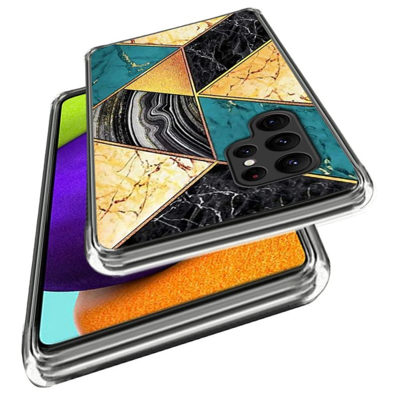 Cover Samsung Galaxy S25 Ultra 5g Smeltet Marmor