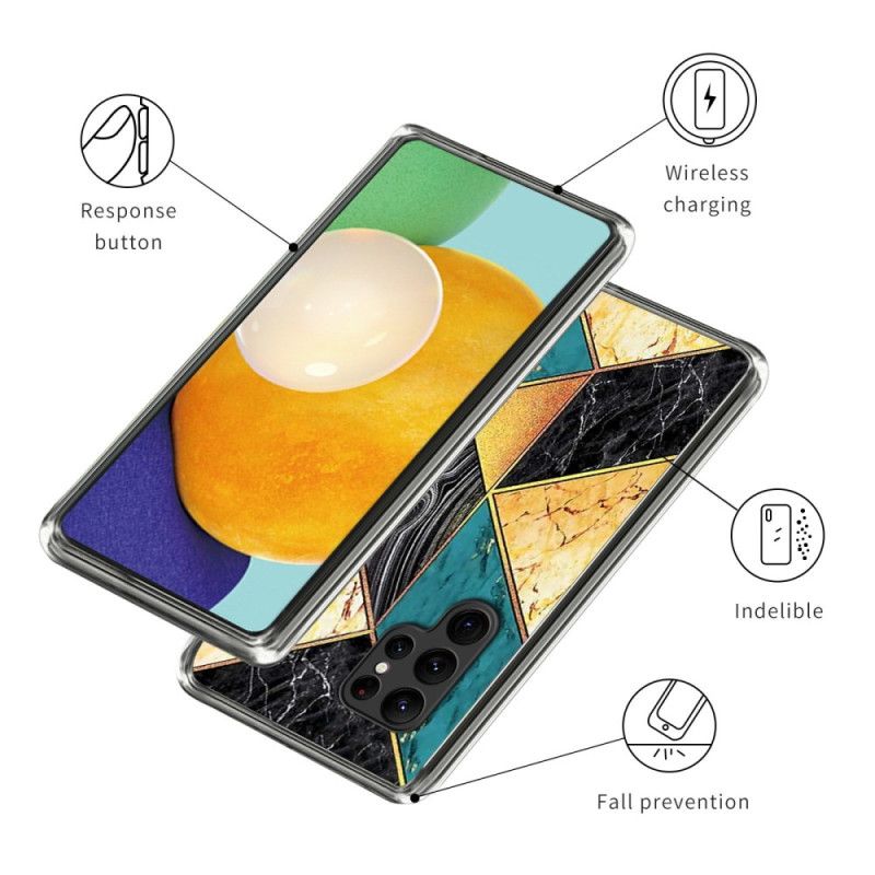 Cover Samsung Galaxy S25 Ultra 5g Smeltet Marmor