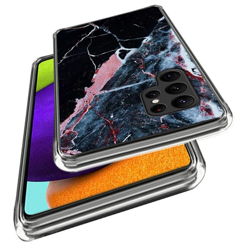 Cover Samsung Galaxy S25 Ultra 5g Sort Marmor