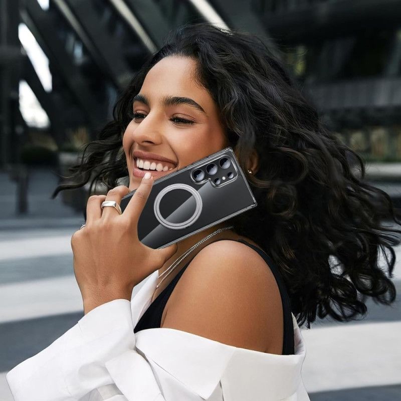 Cover Samsung Galaxy S25 Ultra 5g Telefon Etui Beskyttelsesetui Kompatibel Med Magsafe