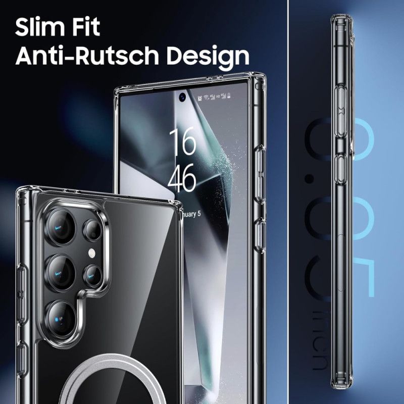 Cover Samsung Galaxy S25 Ultra 5g Telefon Etui Beskyttelsesetui Kompatibel Med Magsafe