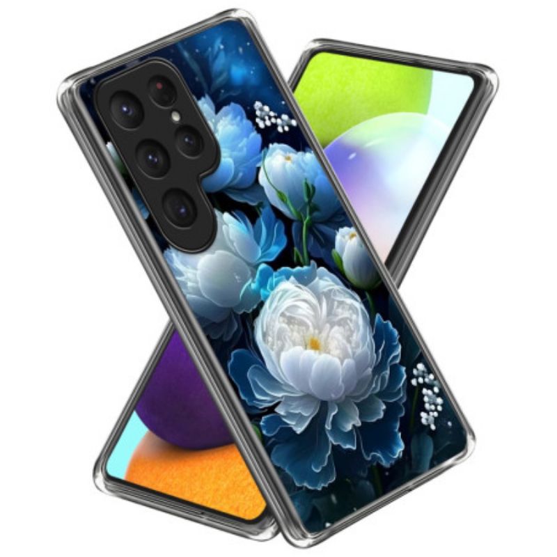 Cover Samsung Galaxy S25 Ultra 5g Telefon Etui Hvid Pæon