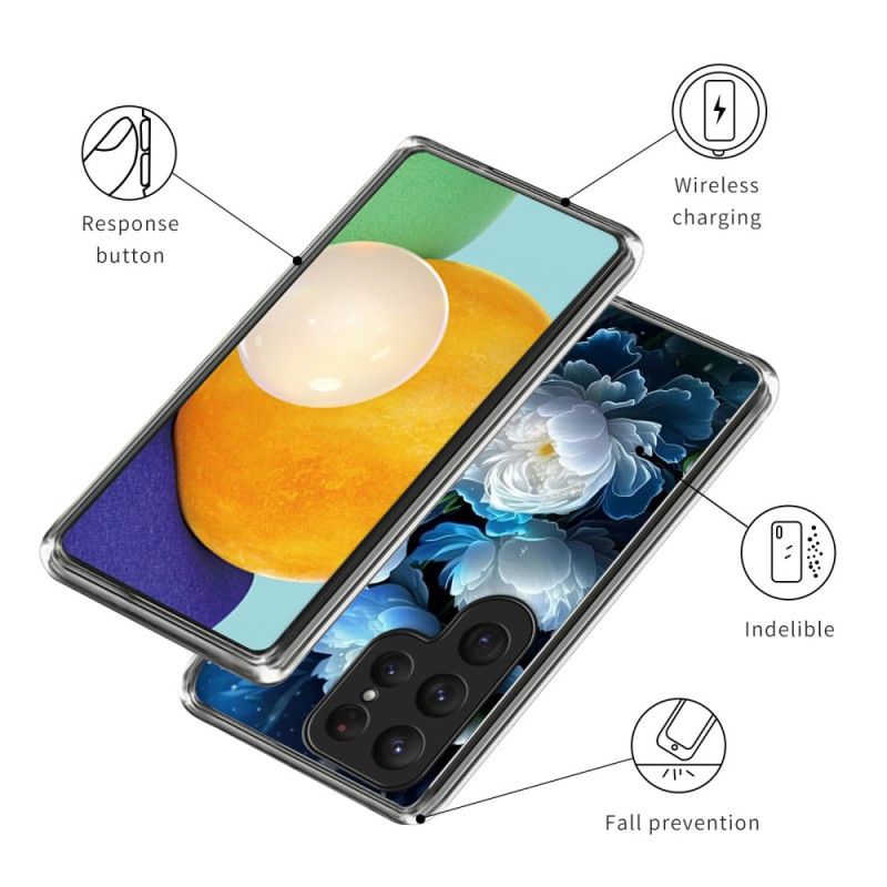 Cover Samsung Galaxy S25 Ultra 5g Telefon Etui Hvid Pæon