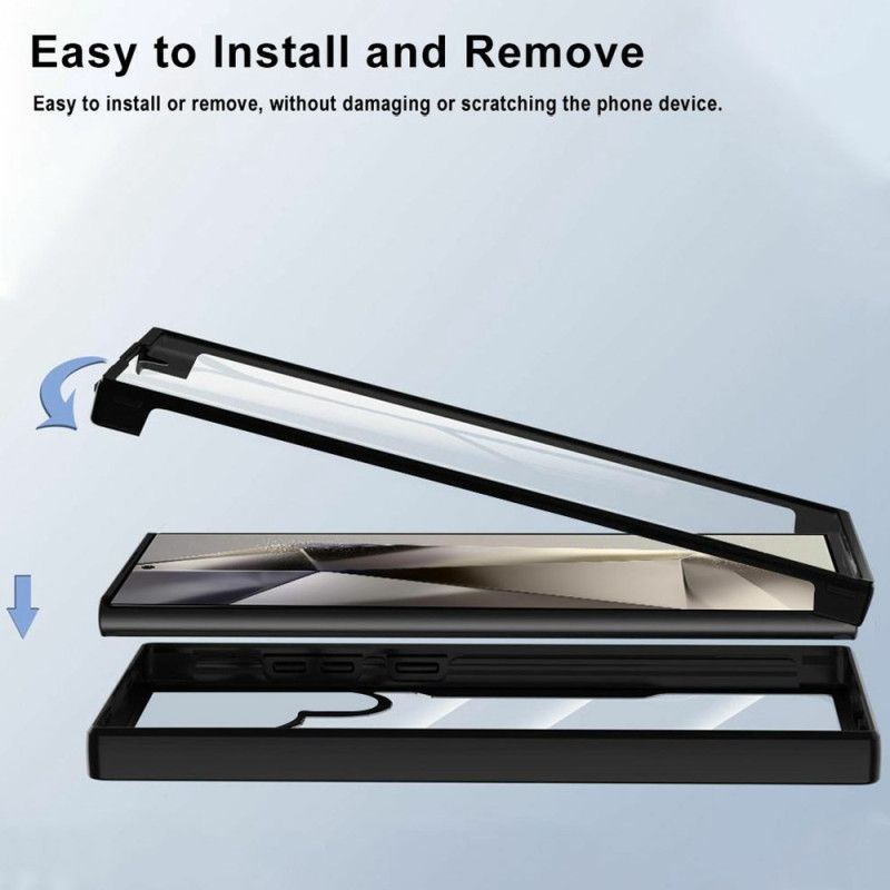 Cover Samsung Galaxy S25 Ultra 5g Telefon Etui Indbygget Skærmbeskytter
