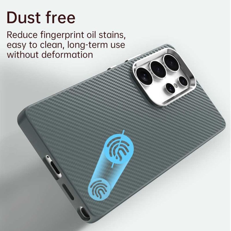 Cover Samsung Galaxy S25 Ultra 5g Telefon Etui Kulfibertekstur