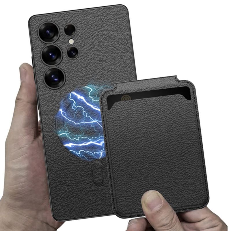 Cover Samsung Galaxy S25 Ultra 5g Telefon Etui Magsafe-kompatibel Med Kortholder