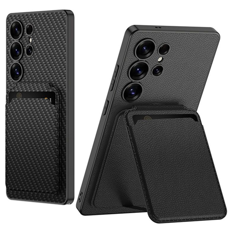 Cover Samsung Galaxy S25 Ultra 5g Telefon Etui Magsafe-kompatibel Med Kortholder