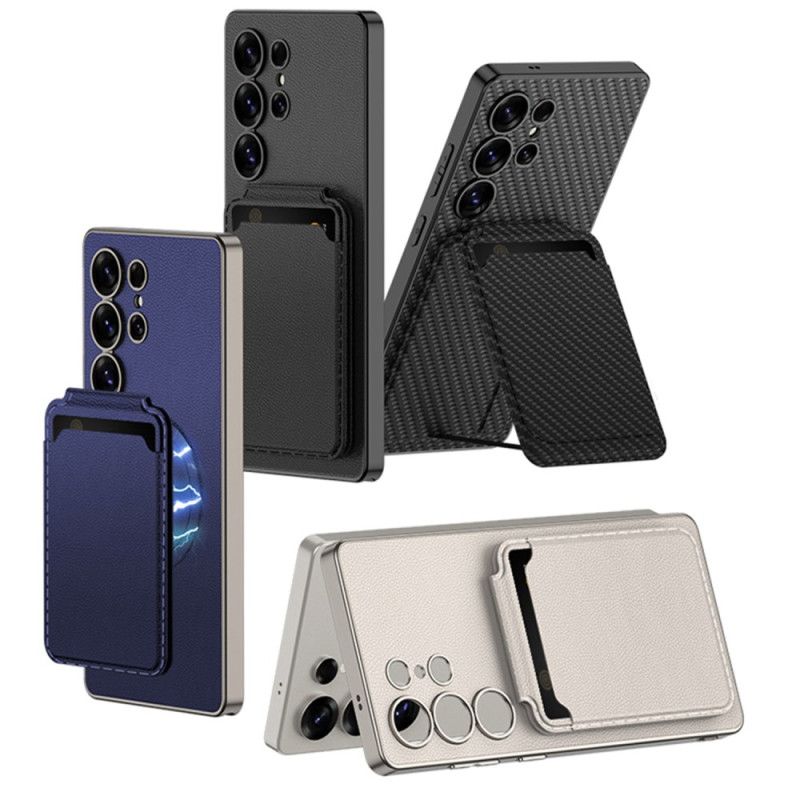 Cover Samsung Galaxy S25 Ultra 5g Telefon Etui Magsafe-kompatibel Med Kortholder