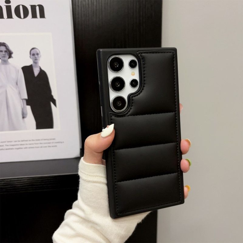 Cover Samsung Galaxy S25 Ultra 5g Telefon Etui Puffer Jacket-stil