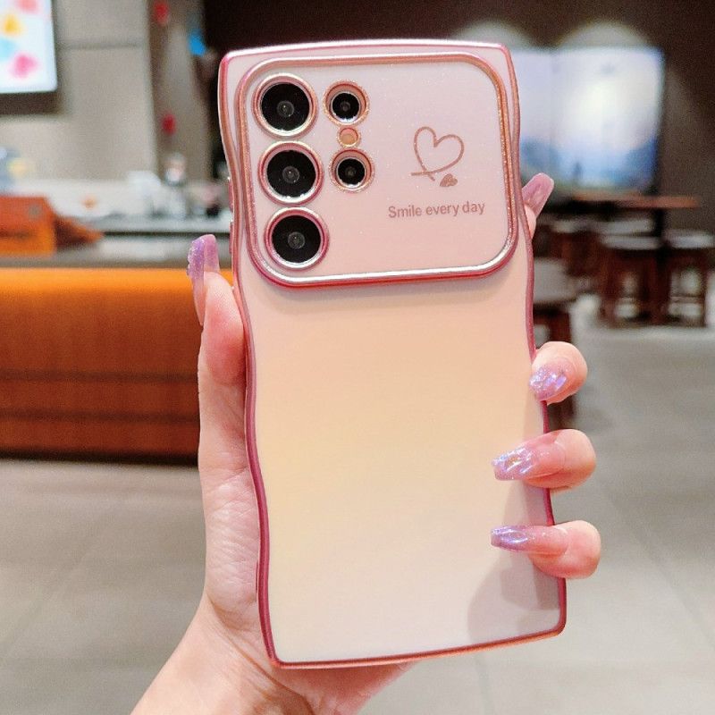 Cover Samsung Galaxy S25 Ultra 5g Telefon Etui Silkeagtig Graduering