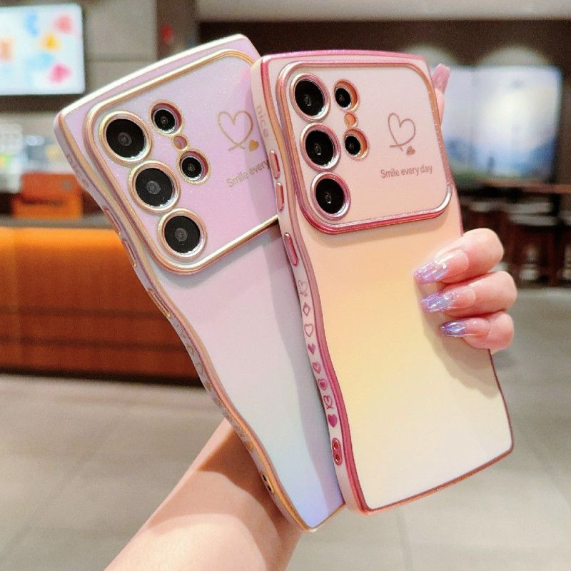 Cover Samsung Galaxy S25 Ultra 5g Telefon Etui Silkeagtig Graduering