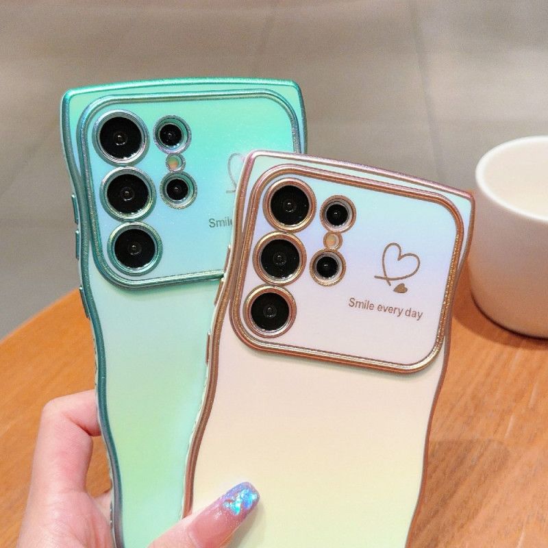 Cover Samsung Galaxy S25 Ultra 5g Telefon Etui Silkeagtig Graduering