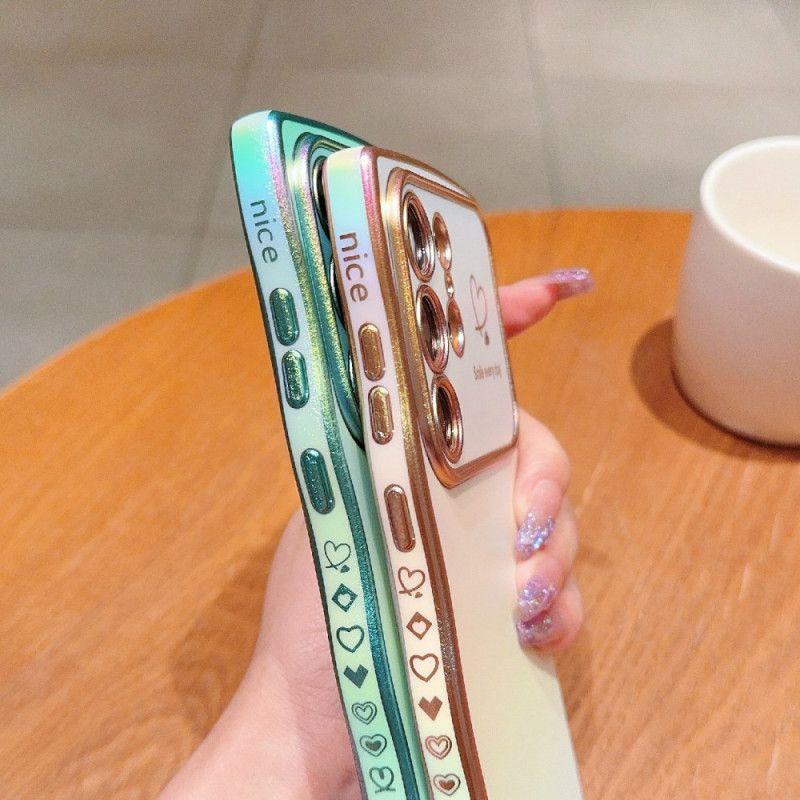 Cover Samsung Galaxy S25 Ultra 5g Telefon Etui Silkeagtig Graduering