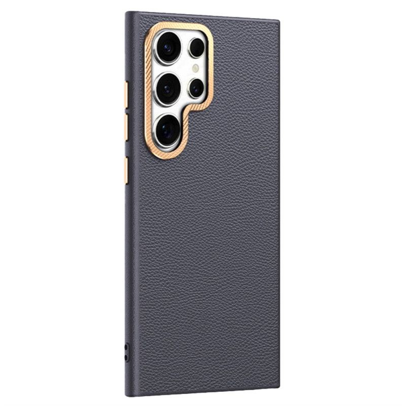 Cover Samsung Galaxy S25 Ultra 5g Telefon Etui Tekstureret Kunstlæder