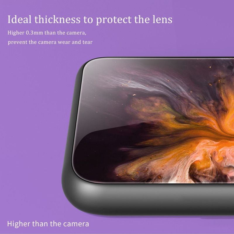 Cover Til Samsung Galaxy S25 Ultra 5g Hærdet Glas Marmor