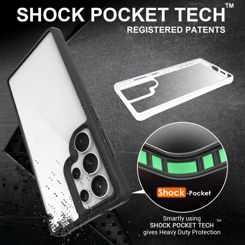 Cover Til Samsung Galaxy S25 Ultra 5g Klassisk Hybrid