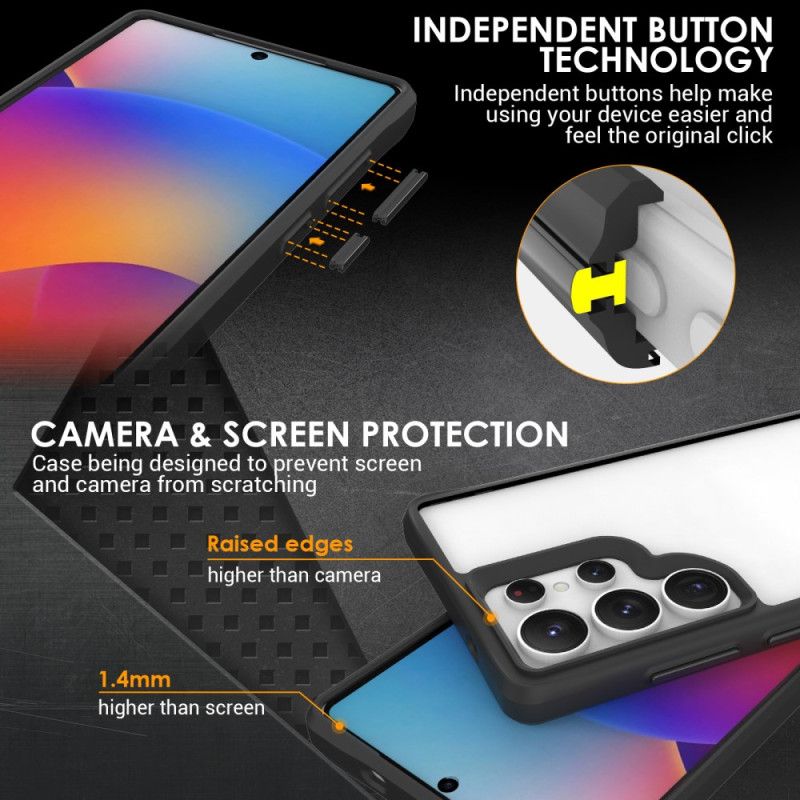 Cover Til Samsung Galaxy S25 Ultra 5g Klassisk Hybrid