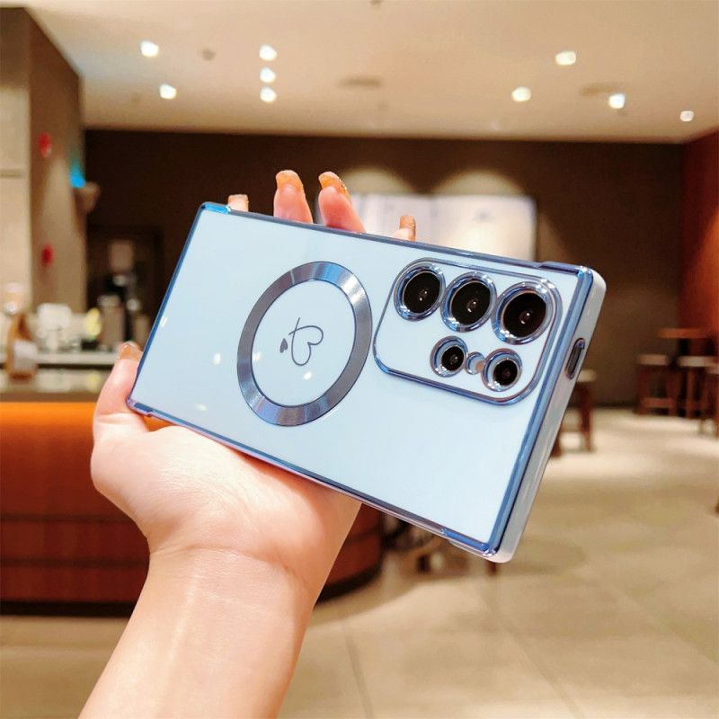 Cover Til Samsung Galaxy S25 Ultra 5g Kompatibel Med Tonet Magsafe