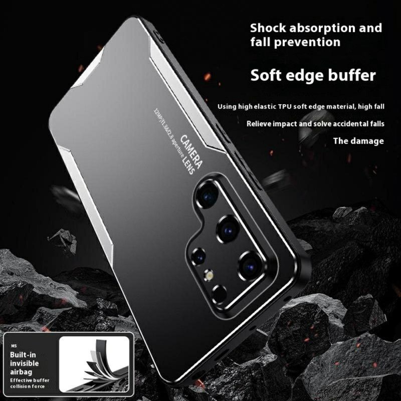 Cover Til Samsung Galaxy S25 Ultra 5g Metallisk Effekt