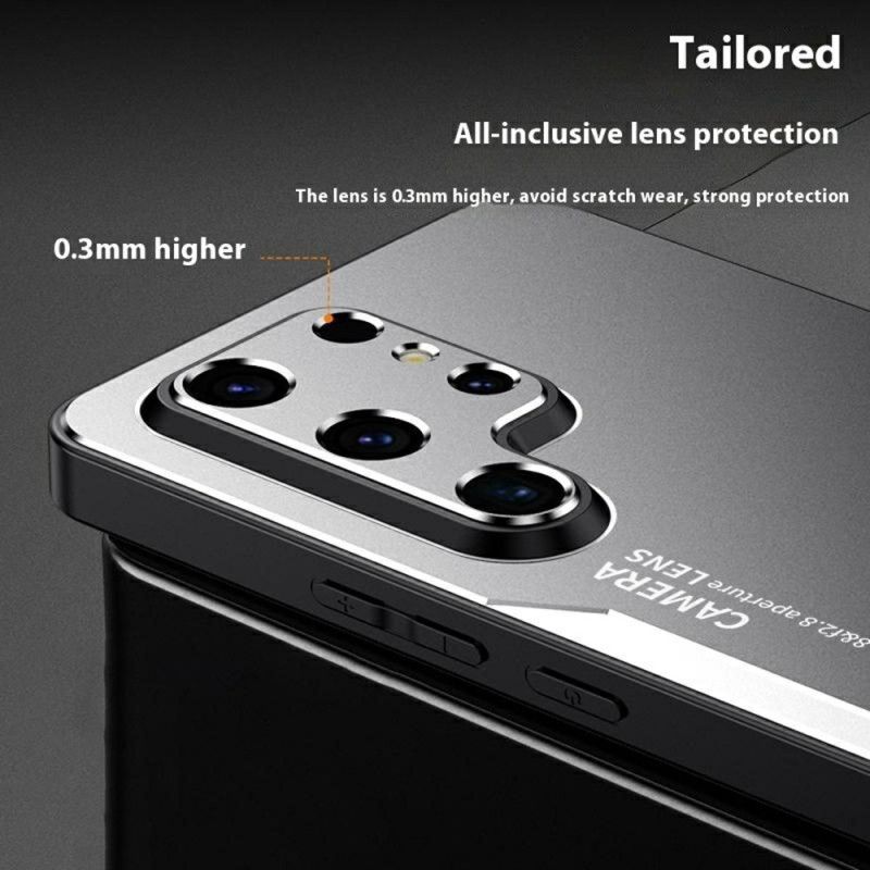 Cover Til Samsung Galaxy S25 Ultra 5g Metallisk Effekt