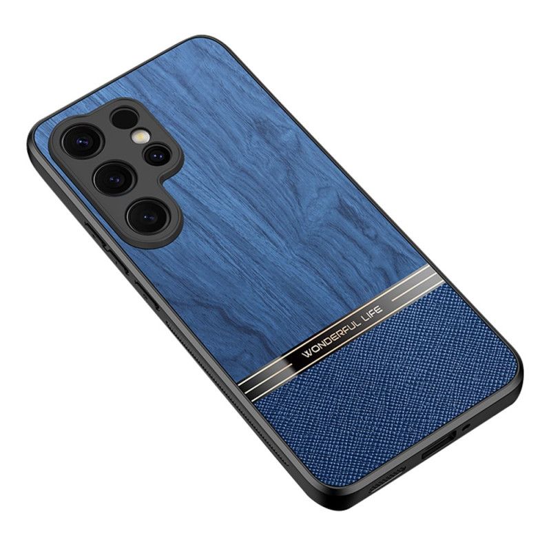 Cover Til Samsung Galaxy S25 Ultra 5g Trætekstur