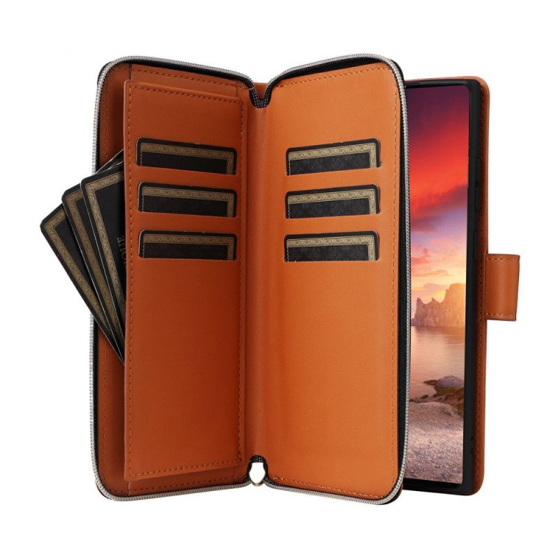 Flip Cover Samsung Galaxy S25 Ultra 5g 9 Kortlommer Med Rem