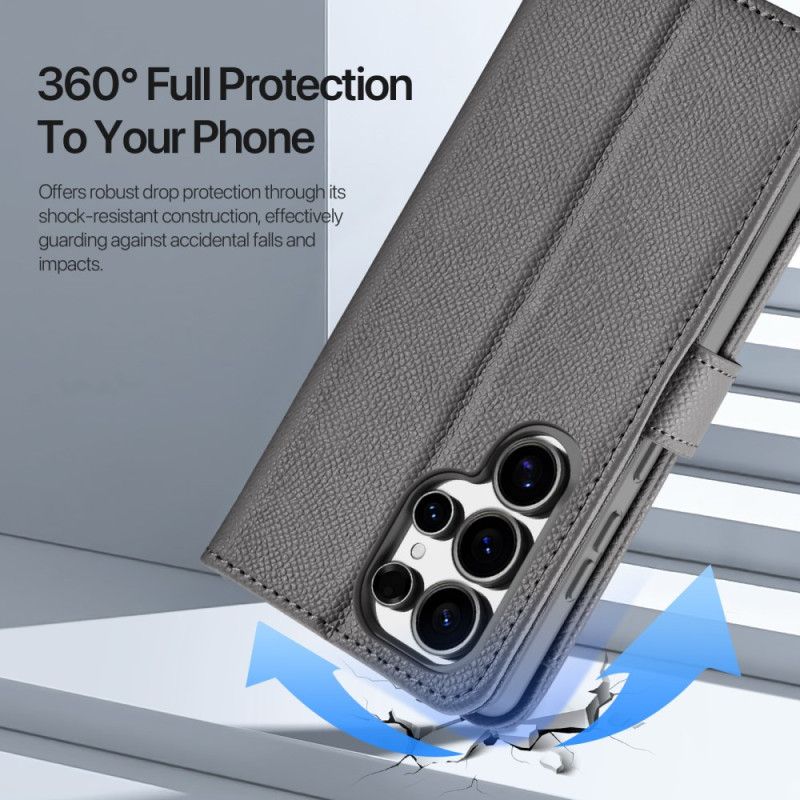 Flip Cover Samsung Galaxy S25 Ultra 5g Aftageligt Lawa-serie Dux Ducis-etui