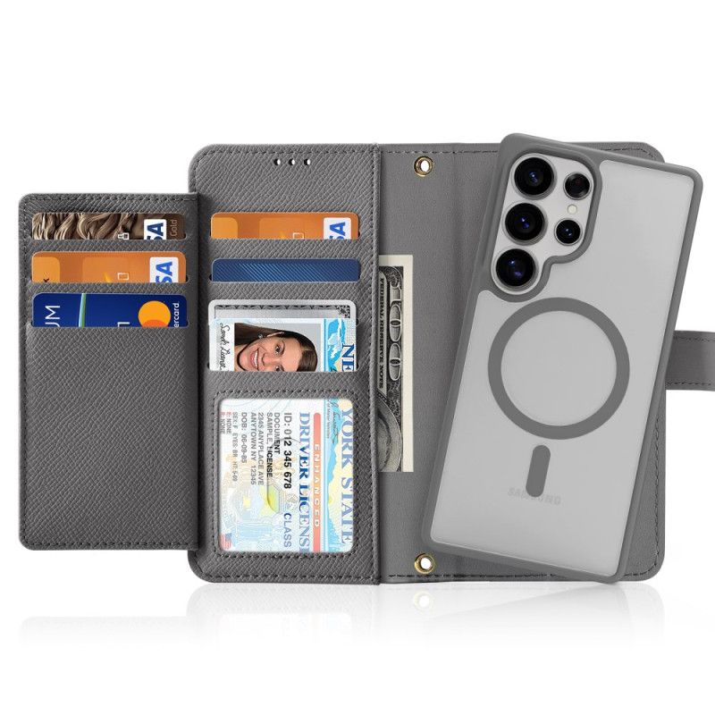 Flip Cover Samsung Galaxy S25 Ultra 5g Aftageligt Lawa-serie Dux Ducis-etui