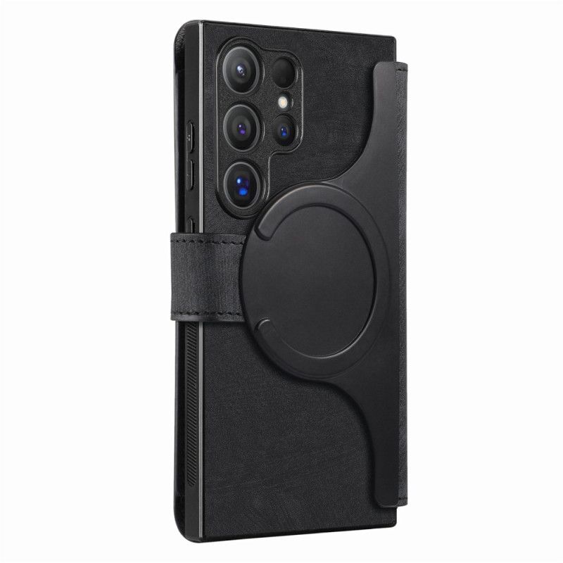 Flip Cover Samsung Galaxy S25 Ultra 5g Aftageligt Magnetisk Rfid Caseneo-etui