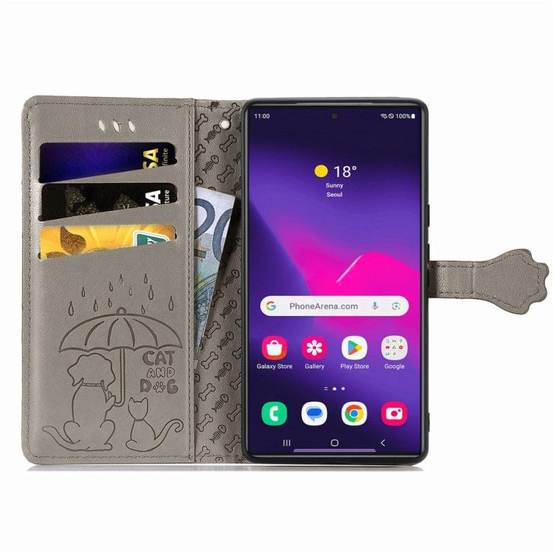 Flip Cover Samsung Galaxy S25 Ultra 5g Animerede Dyr