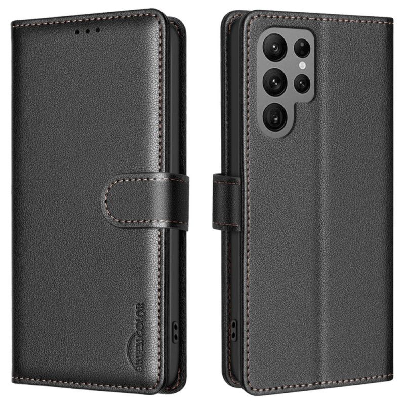 Flip Cover Samsung Galaxy S25 Ultra 5g Binfen Color Rfid-teknologi