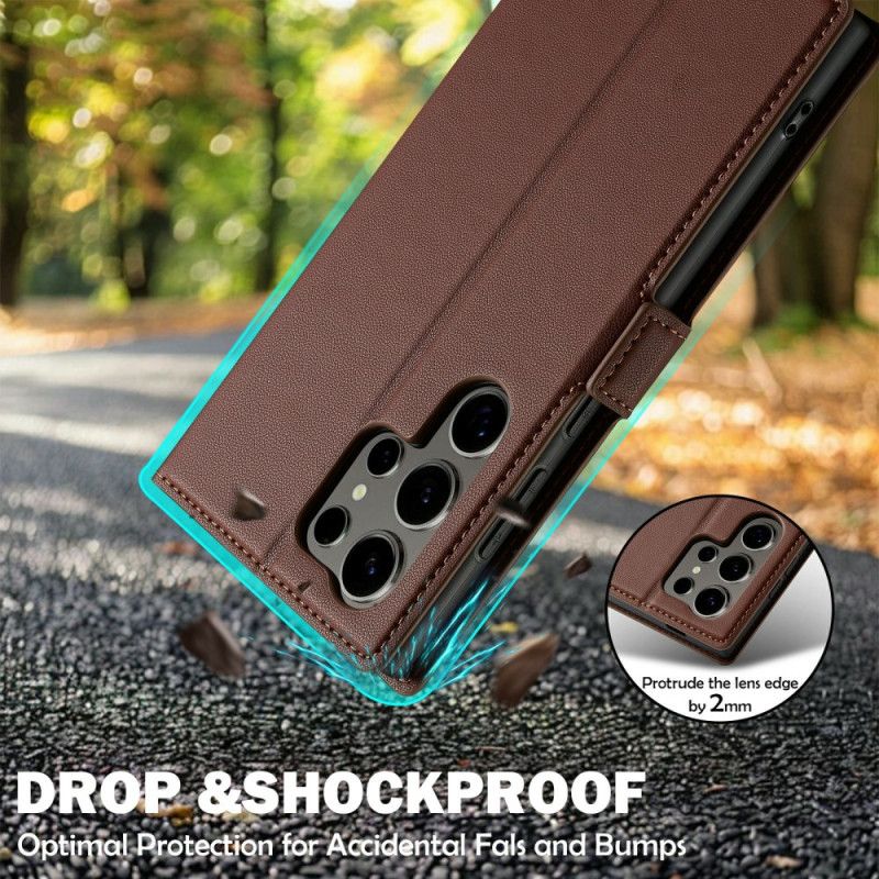 Flip Cover Samsung Galaxy S25 Ultra 5g Klassisk Lc.imeeke