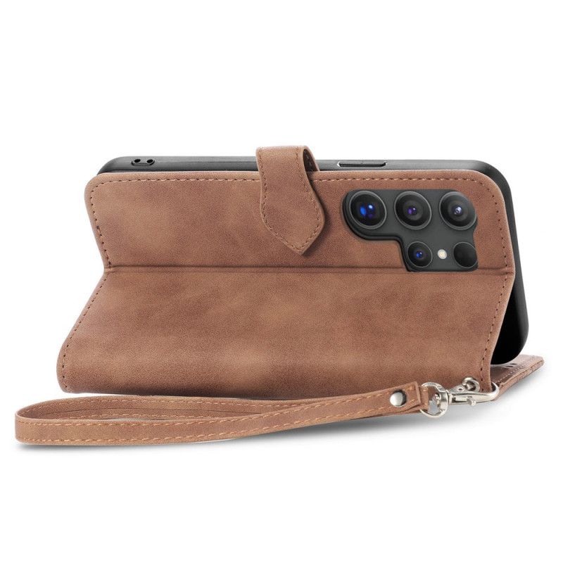 Flip Cover Samsung Galaxy S25 Ultra 5g Lynlåspung Med Blondedesign