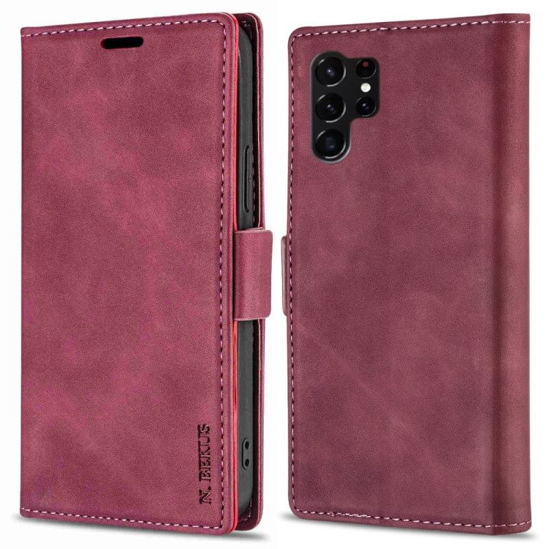 Flip Cover Samsung Galaxy S25 Ultra 5g Polyurethanlæder