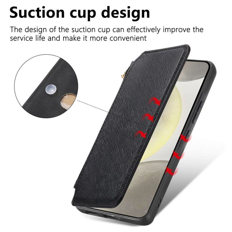 Flip Cover Samsung Galaxy S25 Ultra 5g Pung Og Aftageligt Etui