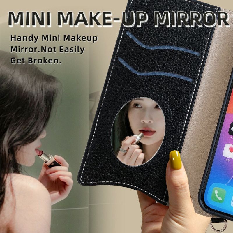 Flip Cover Samsung Galaxy S25 Ultra 5g Pung Og Kæde