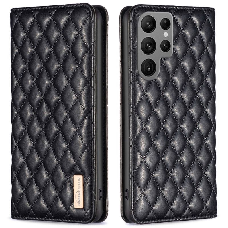 Flip Cover Samsung Galaxy S25 Ultra 5g Quiltet Binfen Color