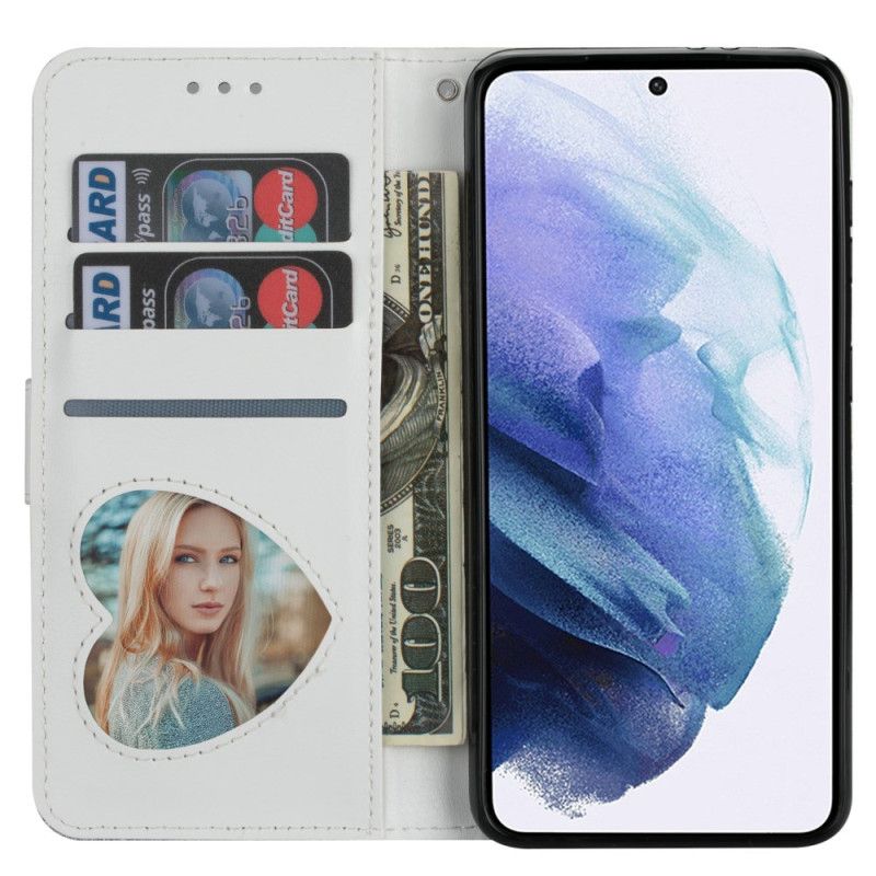 Flip Cover Til Samsung Galaxy S25 Ultra 5g Glitteretui Med Rem